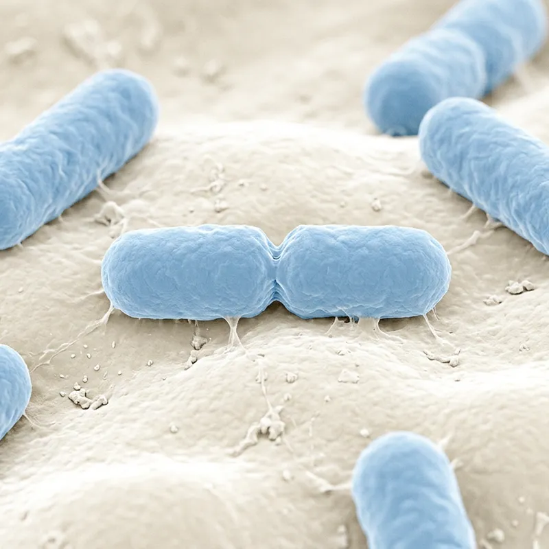 İkiye bölünerek çoğalan Bacillus bakterisi